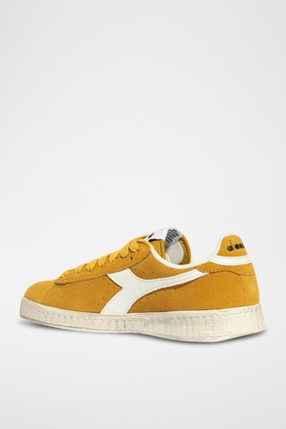 Baskets en cuir Game L Low - Jaune