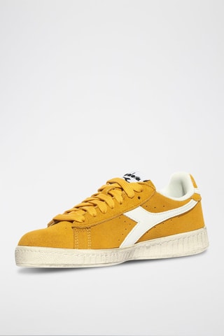 Baskets en cuir Game L Low - Jaune