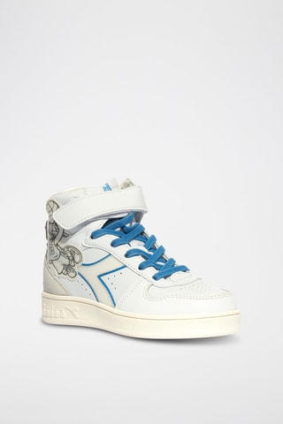 Baskets montantes Bugs Bunny Looney Tunes - Blanc