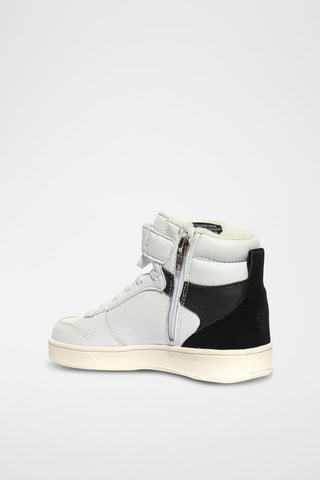 Baskets montantes Taz Looney Tunes - Blanc