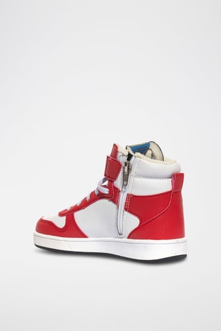 Baskets montantes Titi Titi et Grosminet Looney Tunes Magic Tweety PS - Rouge et blanc