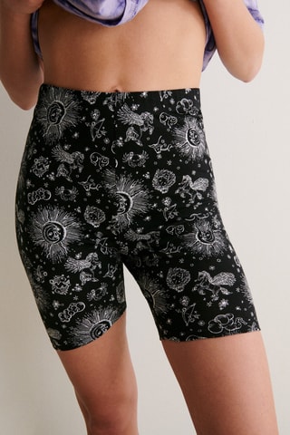 Panties de cintura subida Constelliz - Preto