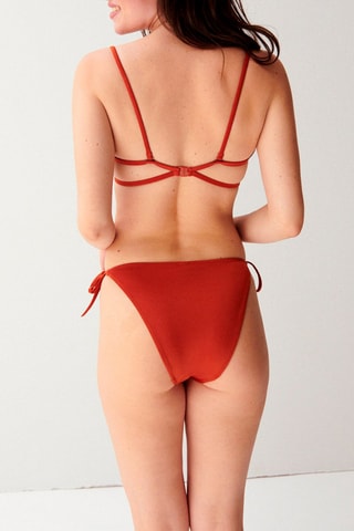 Cuecas de biquíni Bikiniz Shiniz - Vermelho-tijolo - Undiz