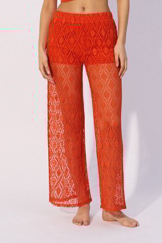 Calças de pijama Almaliz - Laranja - Undiz
