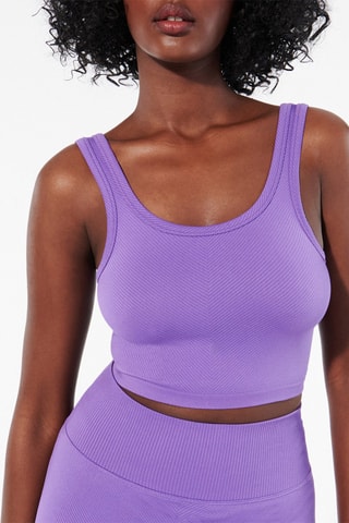 Crop top Naomiz - Violeta