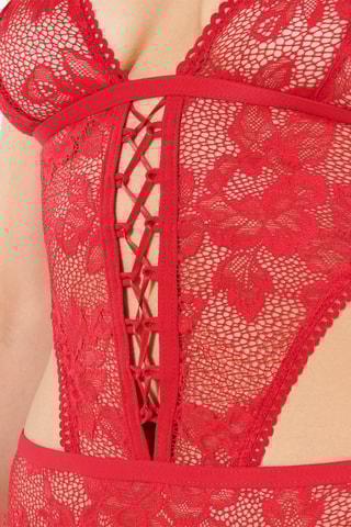 Body aberto Fiorelliniz - Vermelho