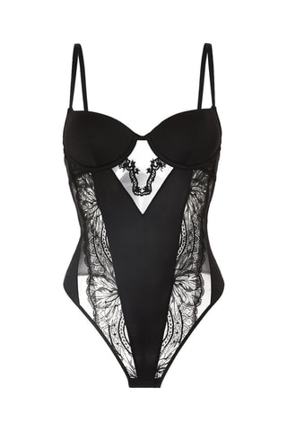 Body ampliforma Elodiz - Preto
