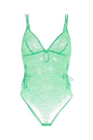 Body ampliforma Flowerlaciz - Verde