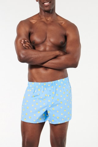 Boxers Lemoneliz - Azul-claro