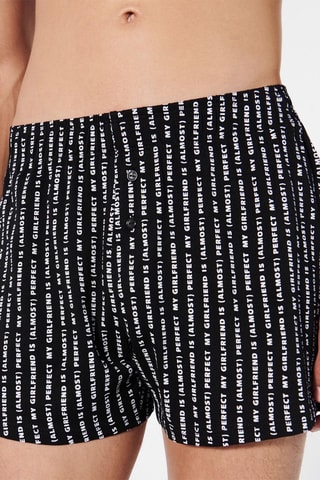 2 boxers Veinardiz - Preto e branco