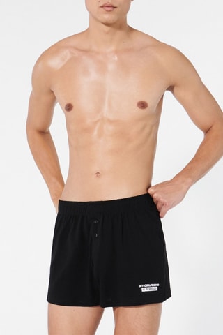 2 boxers Veinardiz - Preto e branco