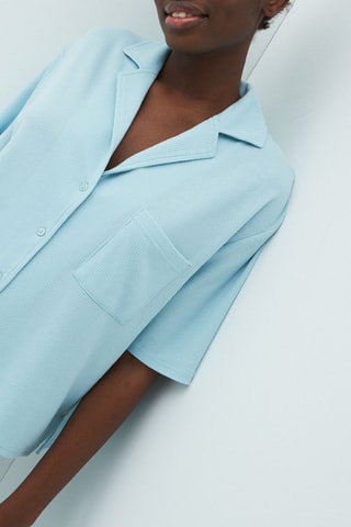 Blusa Celianiz - Turquesa - Undiz