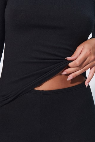 Leggings cintura alta Mouniz - Preto