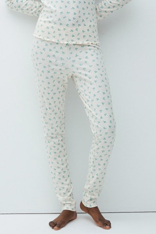 Leggings Lazycarriz - Branco - Undiz