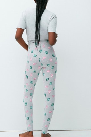 Leggings Pandicorniz - Cinzento