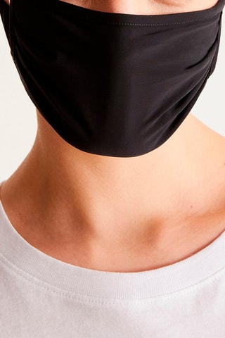 3 máscaras laváveis - Preto e branco