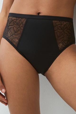Cueca cintura alta Bodychoiciz - Preto