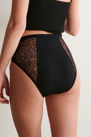 Cueca cintura alta Bodychoiciz - Preto