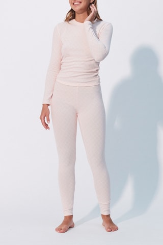 T-shirt Mouniz - Rosa e branco