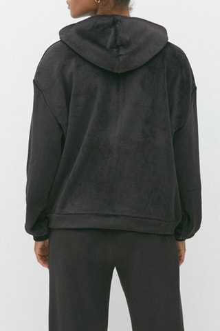 Sweat de veludo Milaniz - Preto
