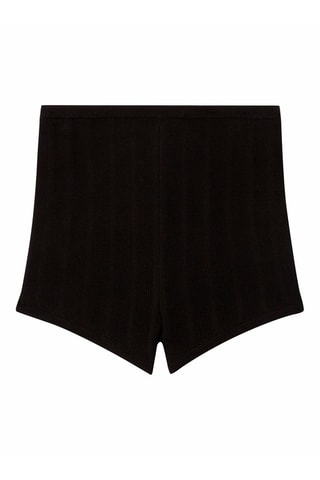Calções de cintura subida Baleiniz - Preto
