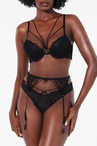 Conjunto de 3 peças Nastriniz - Preto