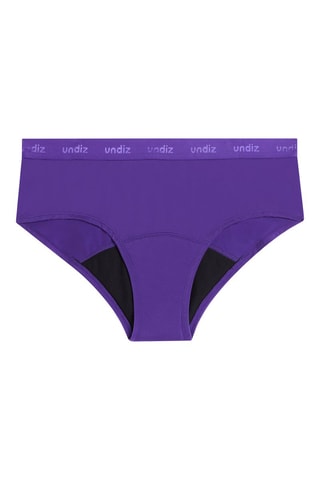 Shorties menstrual Uniloniz - Fluxo intenso - Violeta - Undiz