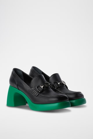 Mocassins à talons - Noir - MANQUE INFOS TIGES