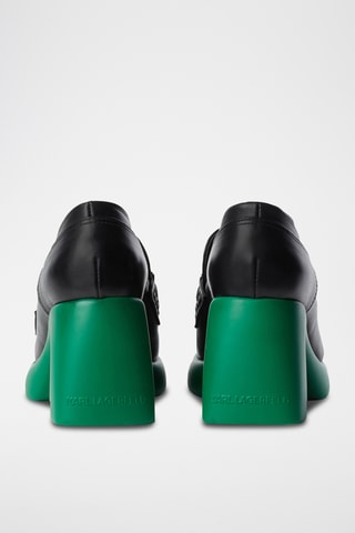 Mocassins à talons - Noir - MANQUE INFOS TIGES