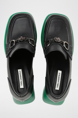 Mocassins à talons - Noir - MANQUE INFOS TIGES