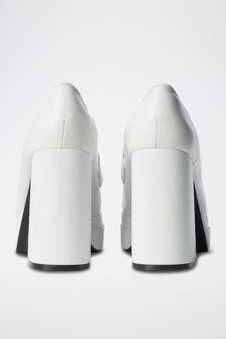 Mocassins à talons - Blanc - MANQUE INFOS TIGES
