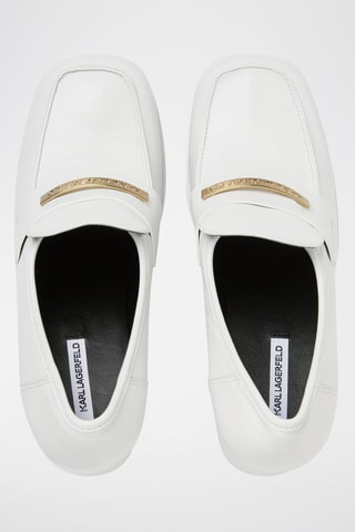 Mocassins à talons - Blanc - MANQUE INFOS TIGES