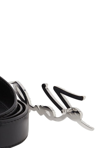 Leren Riem - Zwart