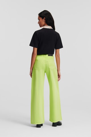 Jeans wide legs - Groen