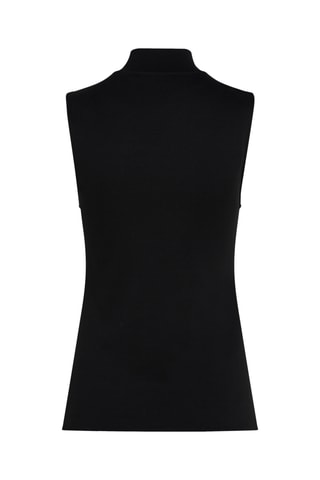Mouwloze Top - Zwart