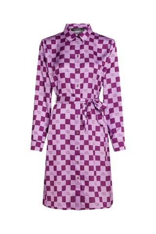 Blouse-jurk - Paars