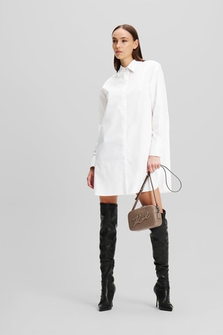Biologisch Katoenen Blouse-jurk - Wit