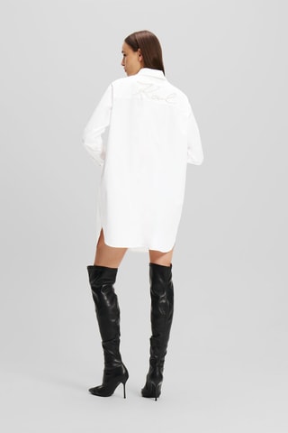 Biologisch Katoenen Blouse-jurk - Wit