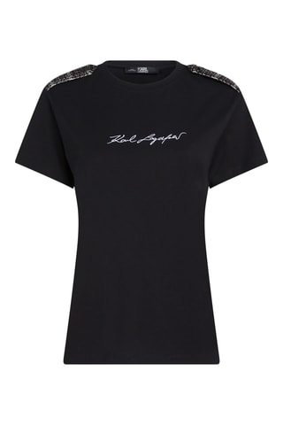 Biologisch Katoenen T-shirt - Zwart
