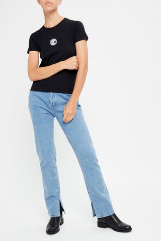 Biologisch Katoenen T-shirt - Zwart