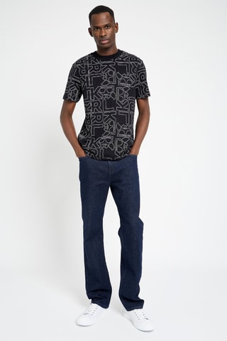 T-shirt regular - Zwart