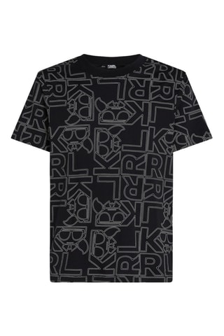 T-shirt regular - Zwart