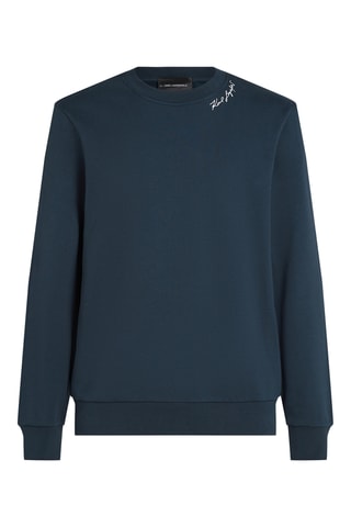 Biologisch Katoenen Sweater - Petrolblauw