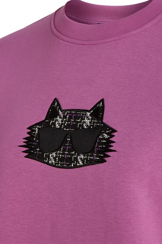 Biologisch Katoenen Sweater - Donkerroze