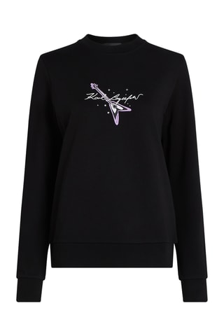 Biologisch Katoenen Sweater - Zwart