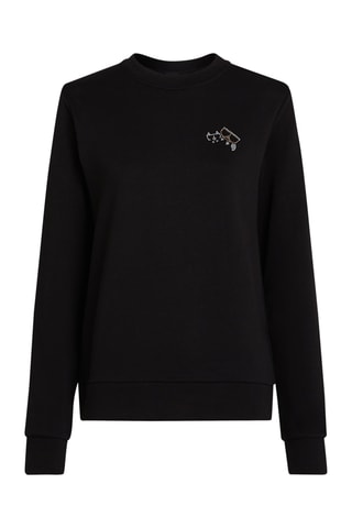 Biologisch Katoenen Sweater - Zwart