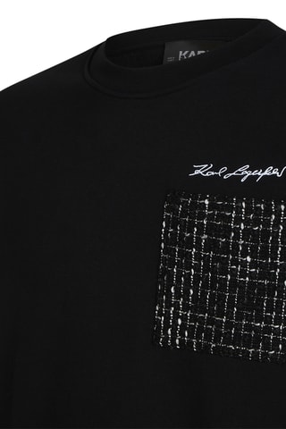 Biologisch Katoenen Sweater - Zwart