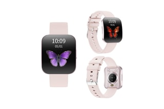 Montre connectée QS08 - Rose