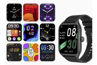 Montre connectée Qx5 - Noir