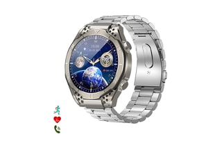 Montre connectée JA01 - Bluetooth - Argenté